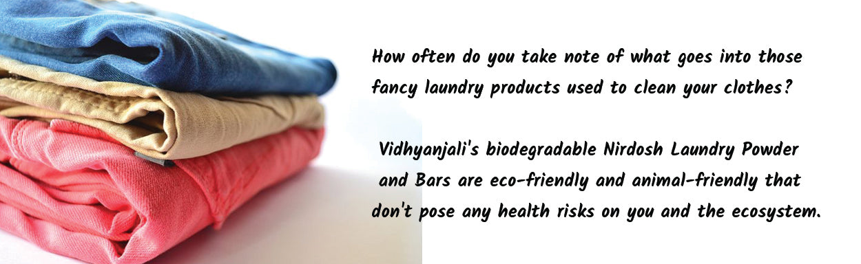 Vidhyanjali Laundry powder & Bar