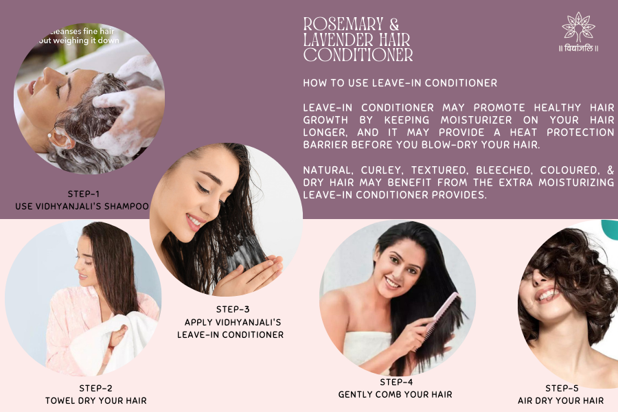 Rosemary & Lavender Hair Conditioner - 50ML (Free from Color & Preservatives)