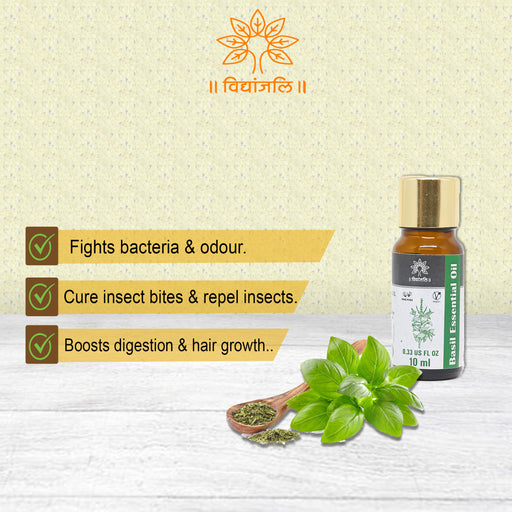 Basil/Tulsi Essential Oil -10 ML