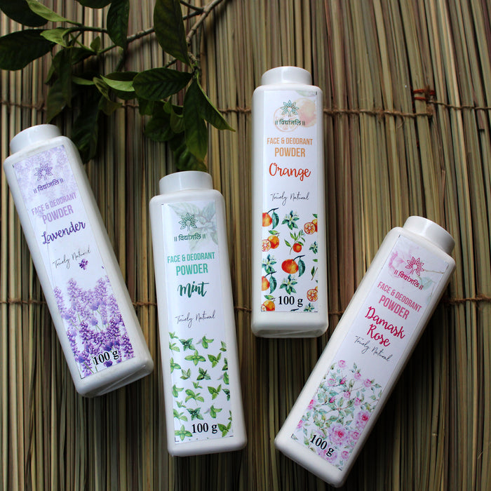 Rose Face & Deodorant Powder