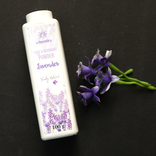 Lavender Face & Deodorant Powder