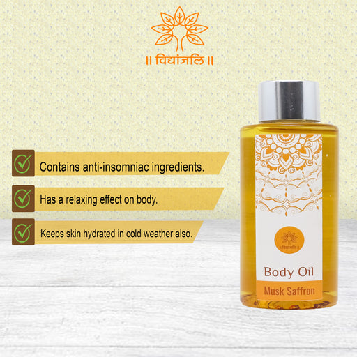 Musk Saffron Body Oil