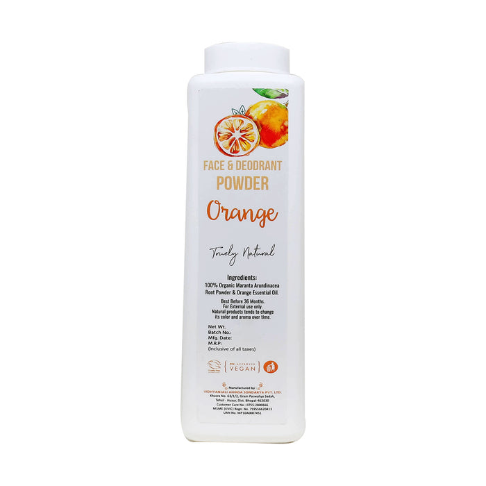 Orange Face & Deodorant Powder