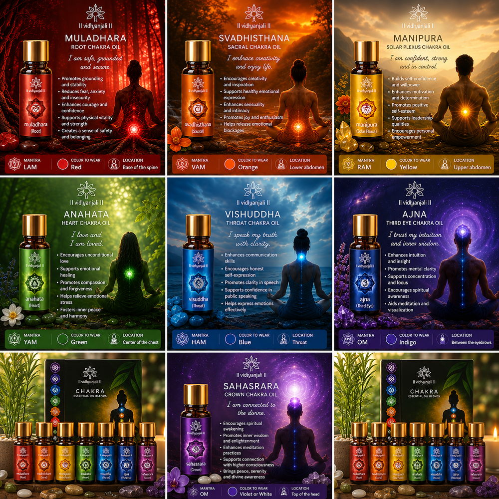 Seven Chakra Essential Oil Blend