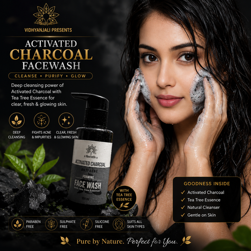 Activated Charcoal Foaming Facewash - 50 ML