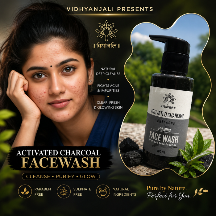 Activated Charcoal Foaming Facewash - 50 ML