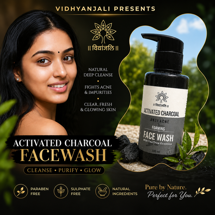 Activated Charcoal Foaming Facewash - 50 ML