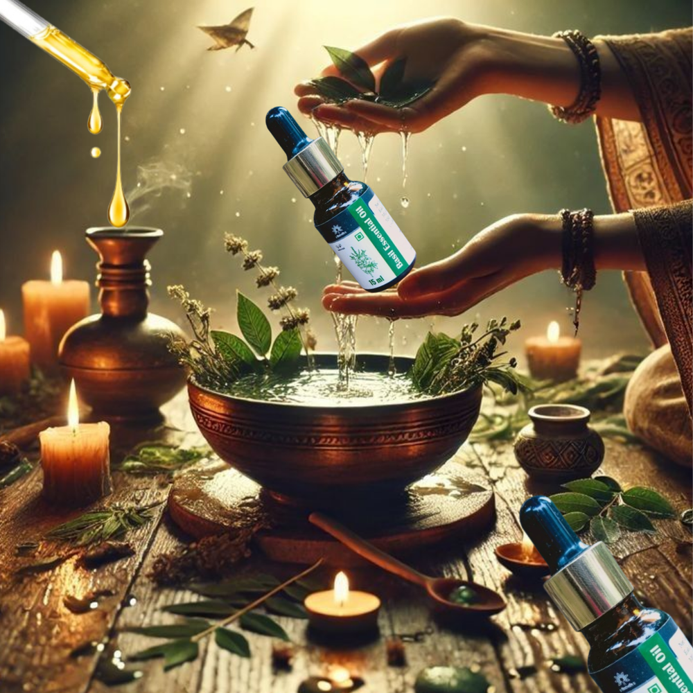 Basil/Tulsi Essential Oil - 15 ML