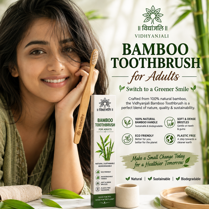 Vidhyanjali Bamboo Toothbrush