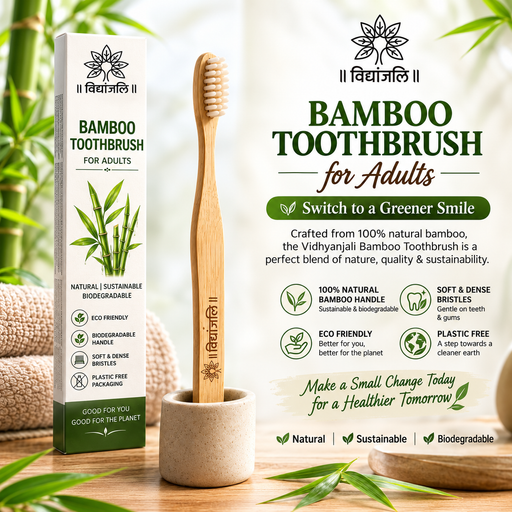 Vidhyanjali Bamboo Toothbrush