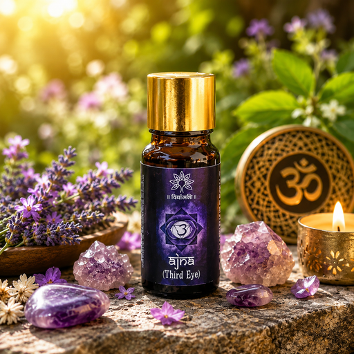 Ajna (Third Eye) Chakra Balancing Oil - 10 ML - 10 ML