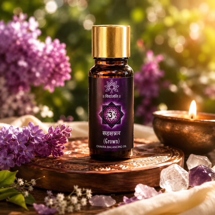 Sahasrara (Crown) Chakra Balancing Oil - 10 ML