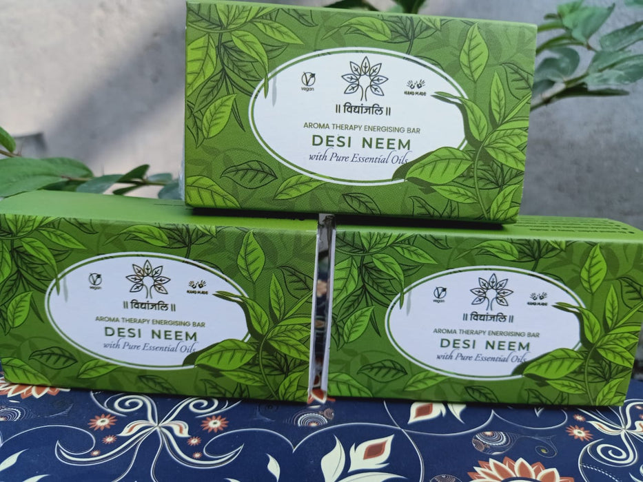 Desi Neem Soap (No Added Color) - 90G