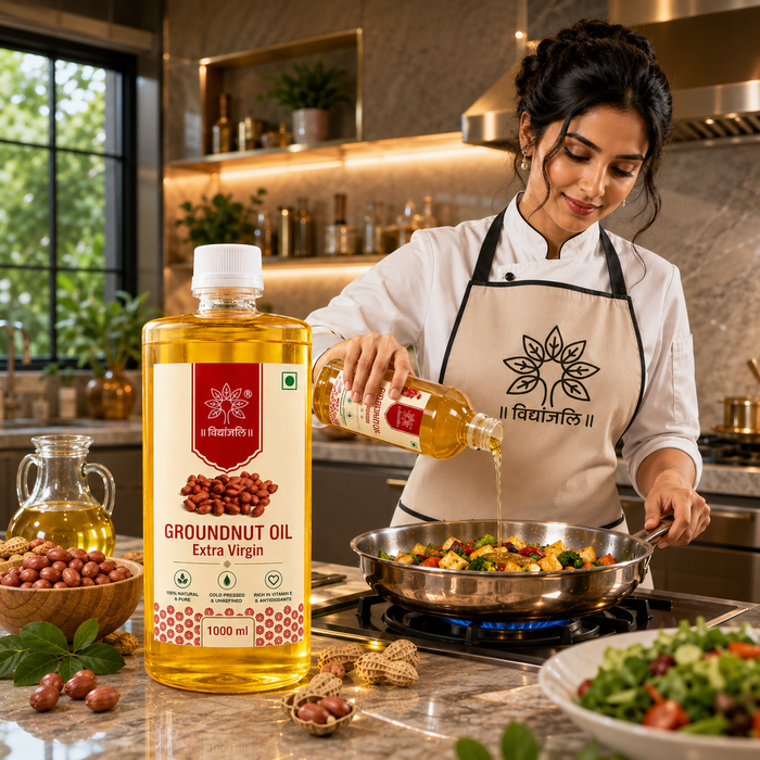 Groundnut Oil - 1 Ltr / 5 Ltr