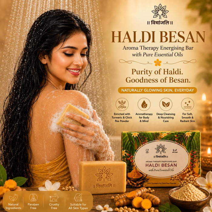 Haldi Besan Soap - 90 G