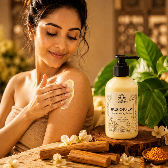Haldi Chandan Moisturizing Lotion - 200 ML