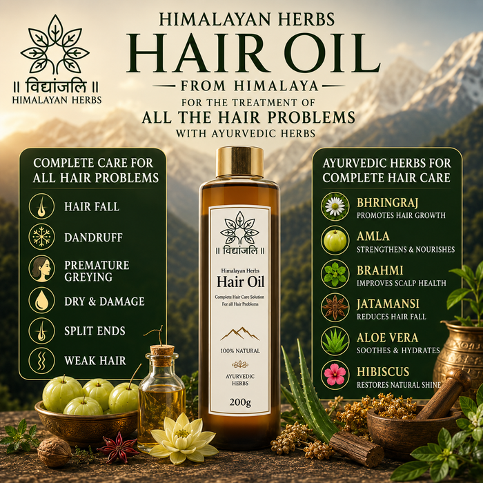 Himalayan Herbs Hair Oil - 200 ml