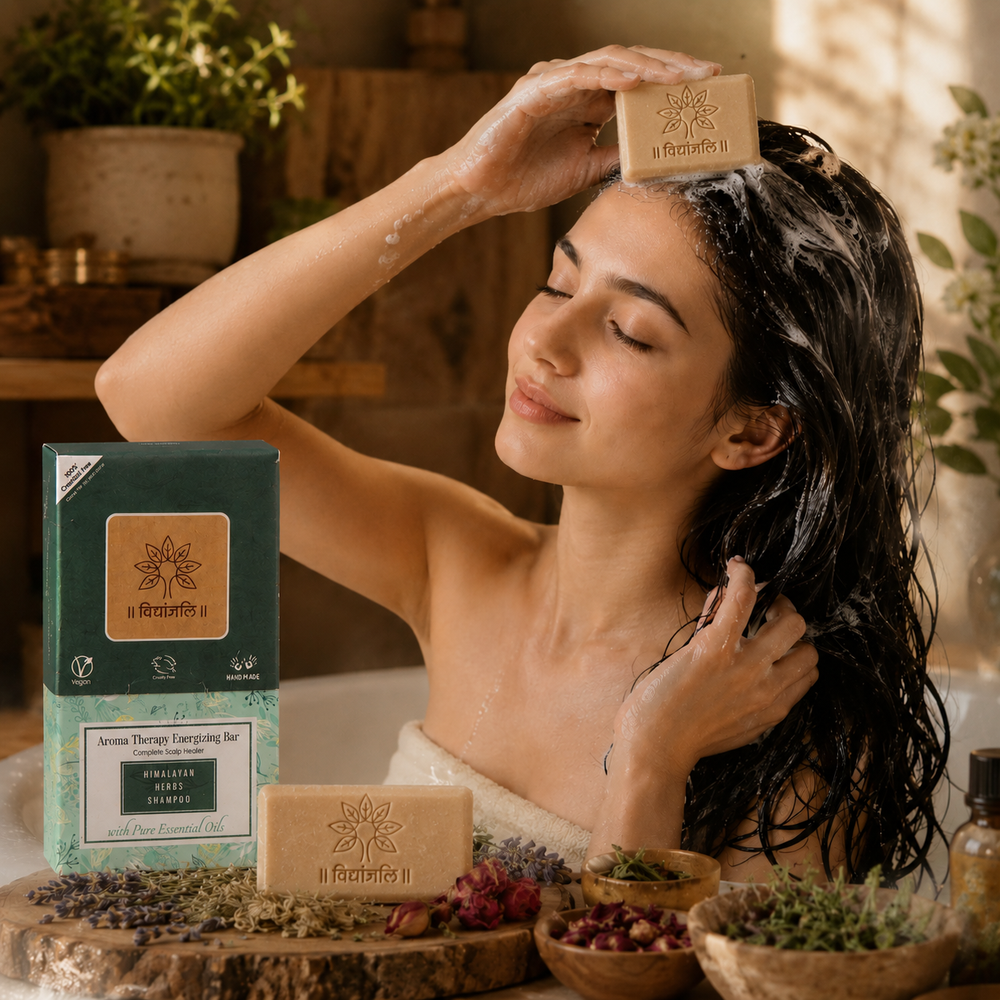 Himalayan Herbs Shampoo Bar - 90 G