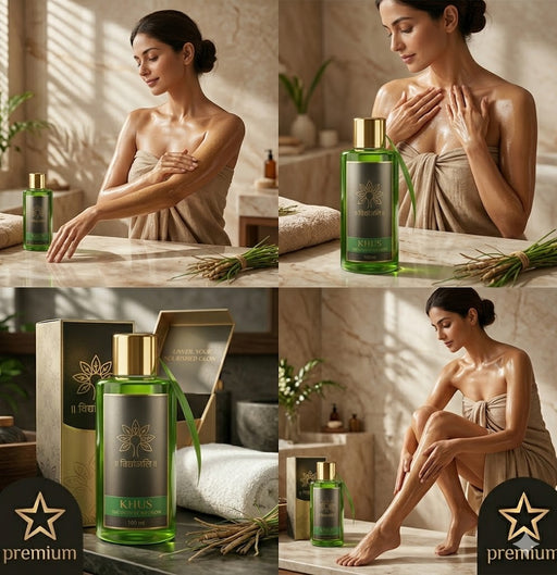 Khus Body Oil - 50 ML