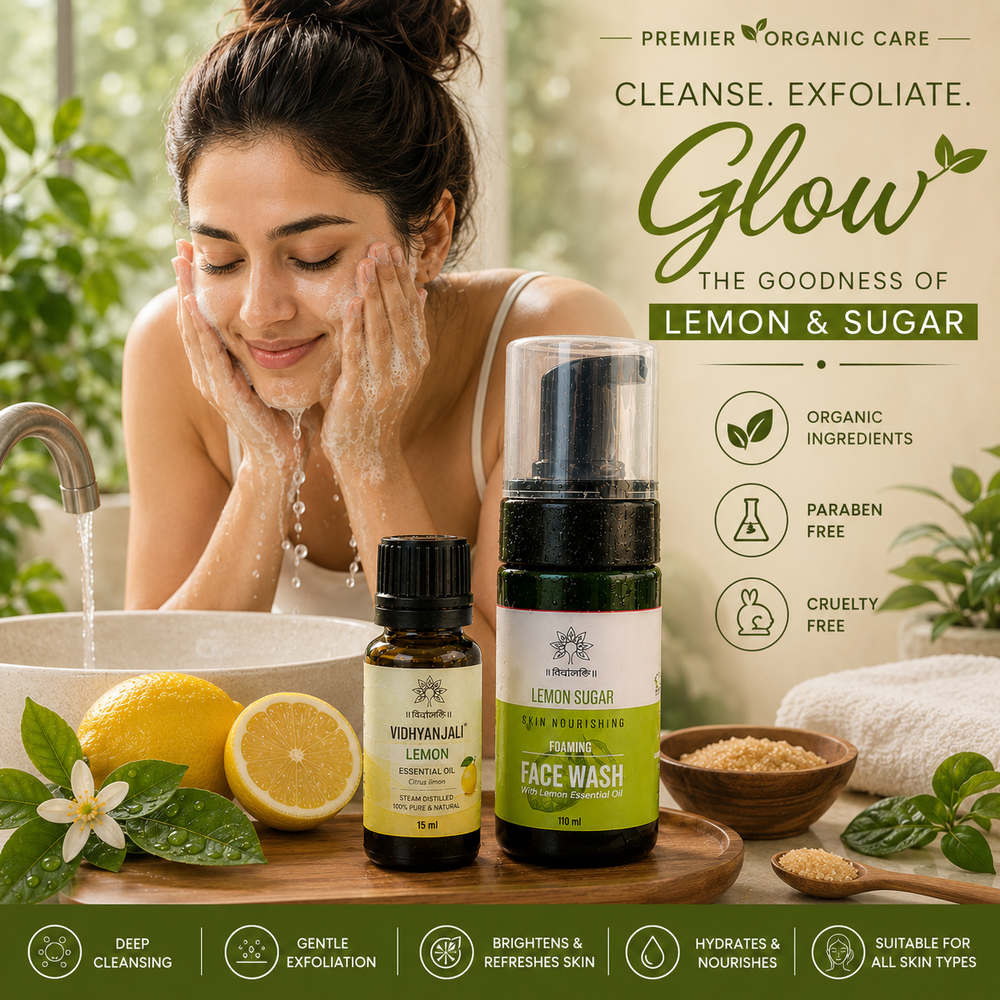 Lemon Sugar Facewash - 110ml