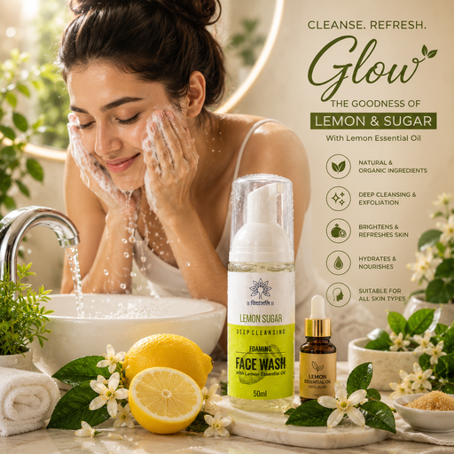 Lemon Sugar Facewash - 50 ML