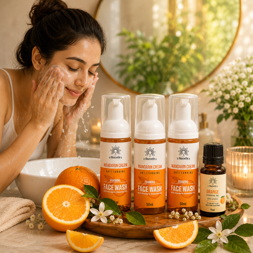 Mandarin Cream Facewash - 50 ML