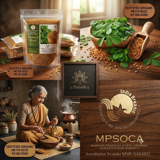 Organic Methi Dana - 250 G