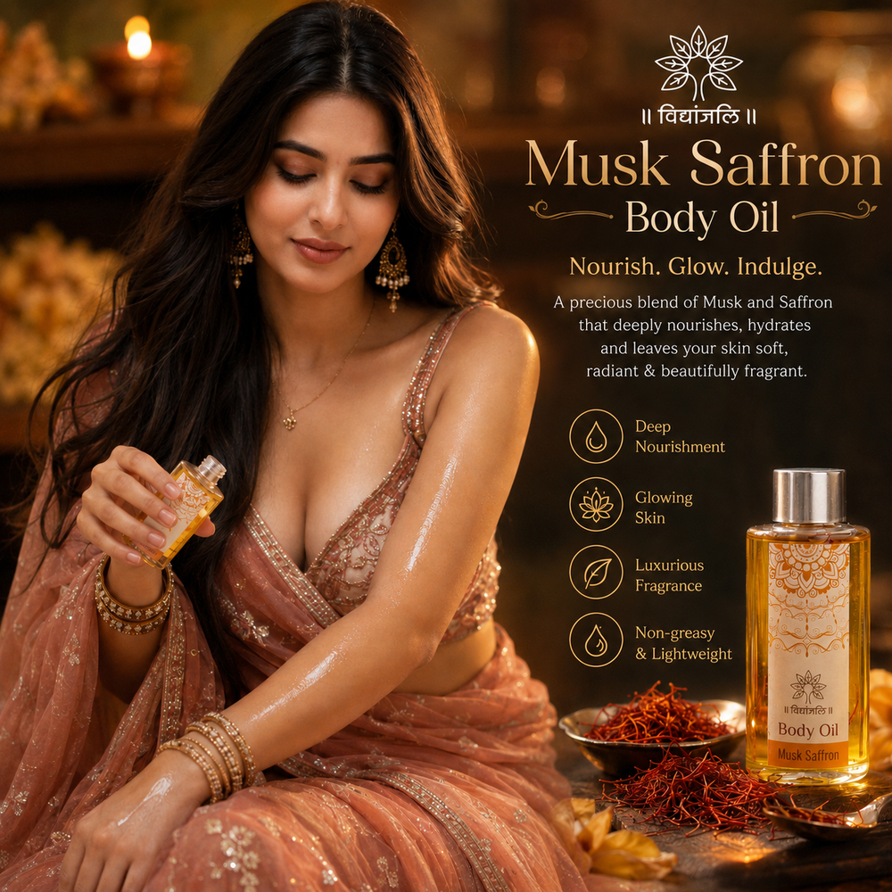 Musk Saffron Body Oil - 100 ML