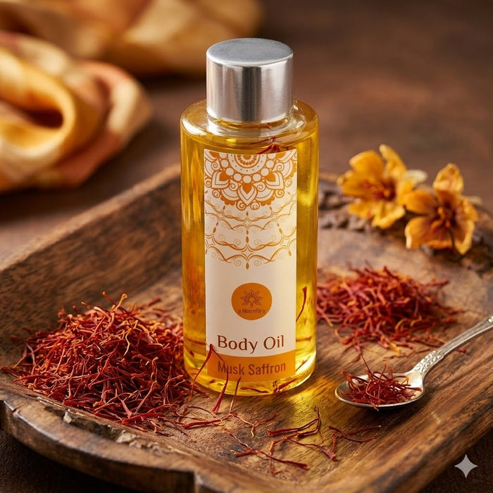 Musk Saffron Body Oil - 100 ML