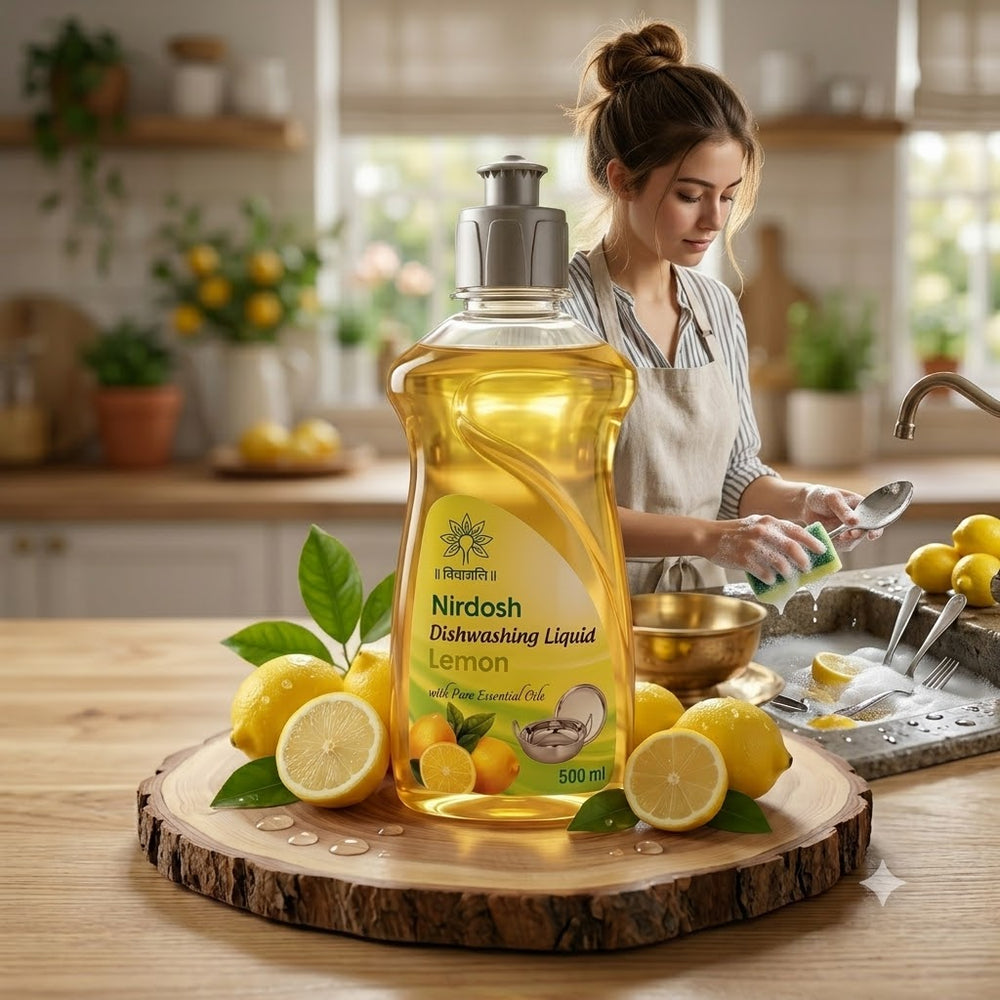 Nirdosh Lemon Dishwashing Liquid - 500 ML