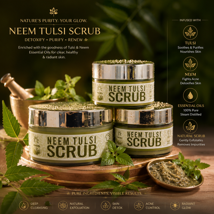 Neem Tulsi Scrub - 50 G