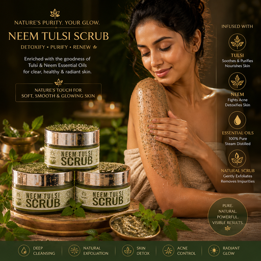 Neem Tulsi Scrub - 25 G
