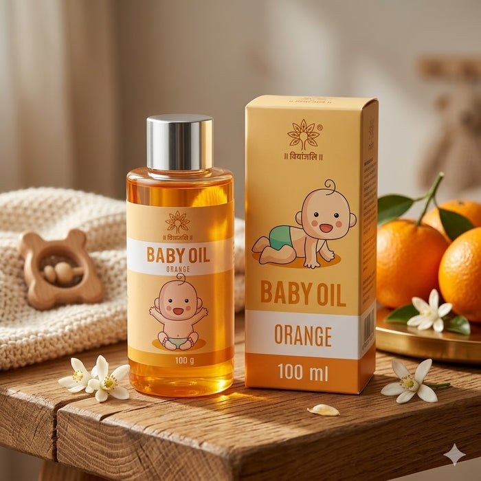 Orange Baby Oil - 100 ML