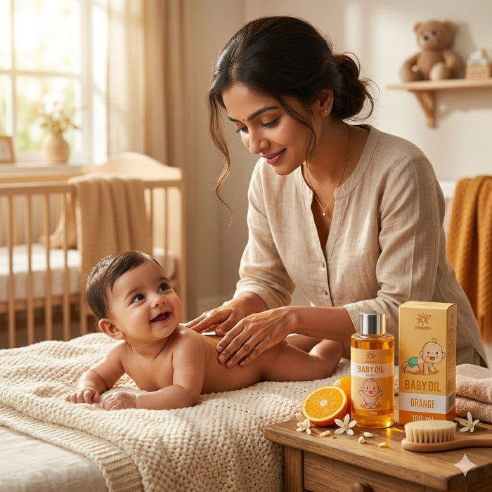 Orange Baby Oil - 100 ML