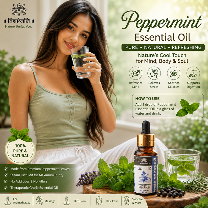 Peppermint Essential Oil - 10 ML / 15 ML