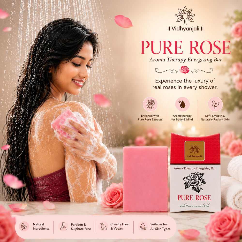 Pure Rose Soap - 90 G