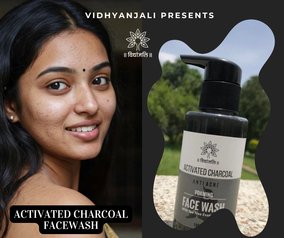 Activated Charcoal Foaming Facewash - 100 ML (No Color Added)