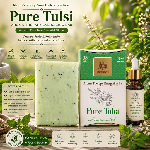Pure Tulsi Soap 90 G