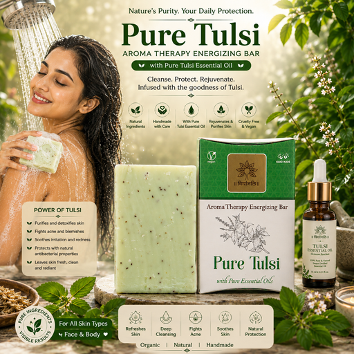 Pure Tulsi Soap 90 G