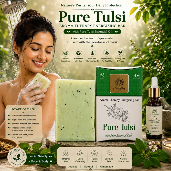Pure Tulsi Soap 90 G