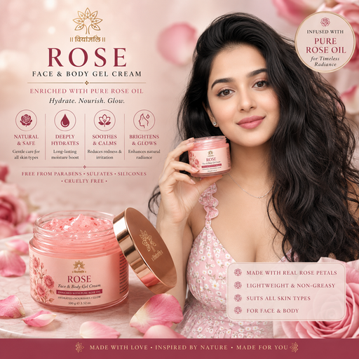 Rose Body Gel - 50 G / 10 G