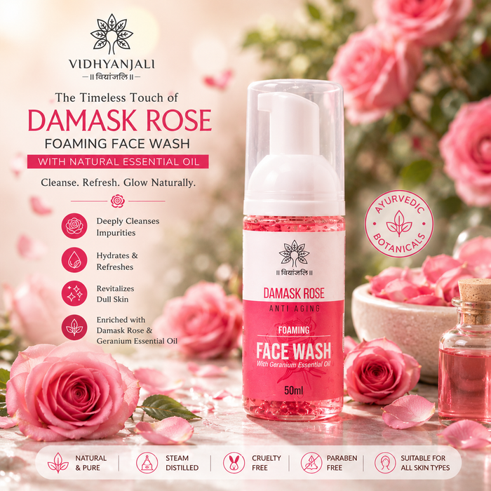 Damask Rose Facewash - 50 ML