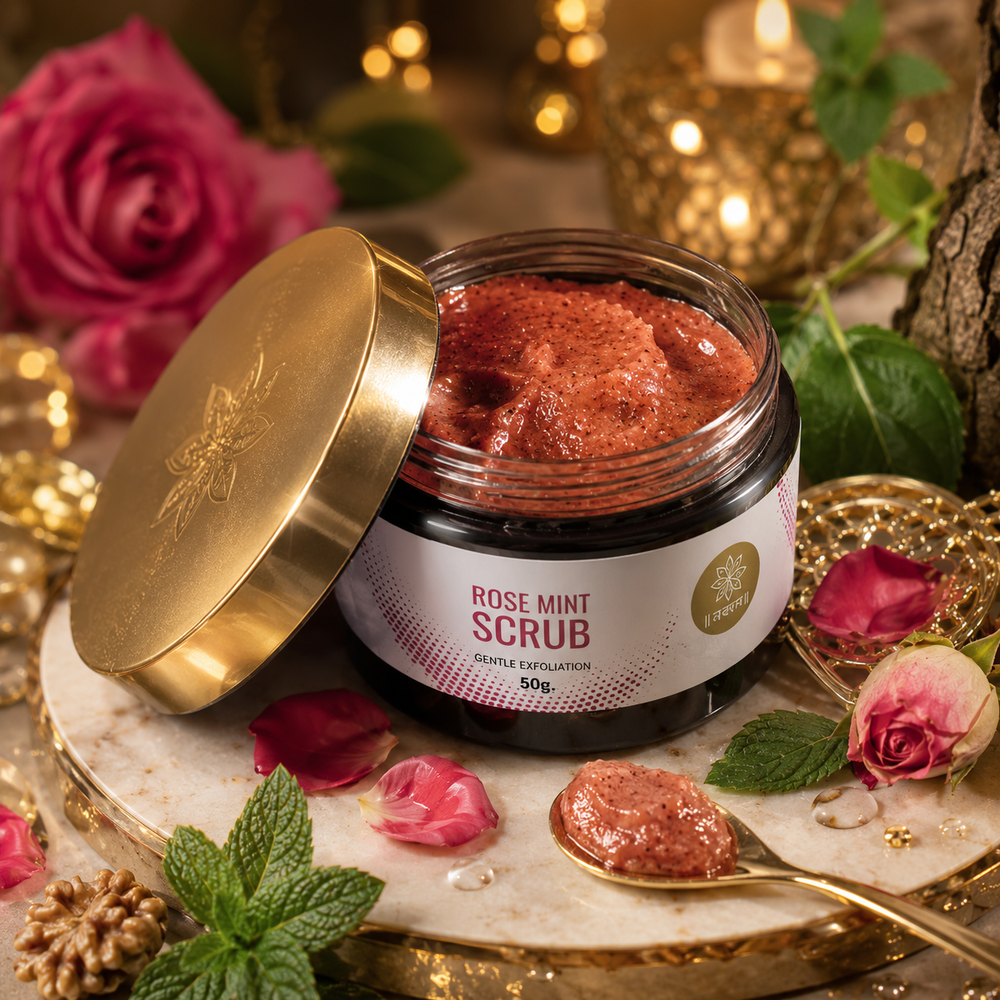 Rose Mint Scrub - 50 G / 10 G