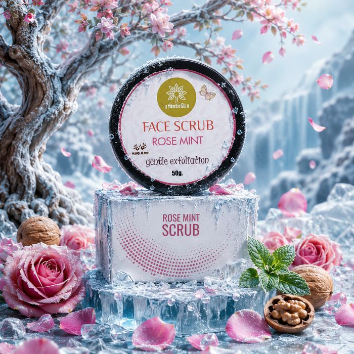 Rose Mint Scrub - 50 G / 10 G