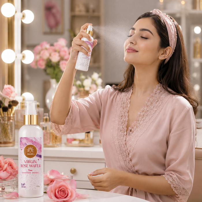 Virgin Rose Water - 100 ML / 1 LTR