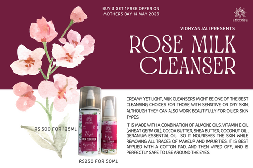 Rose Milk Cleanser - 50ML