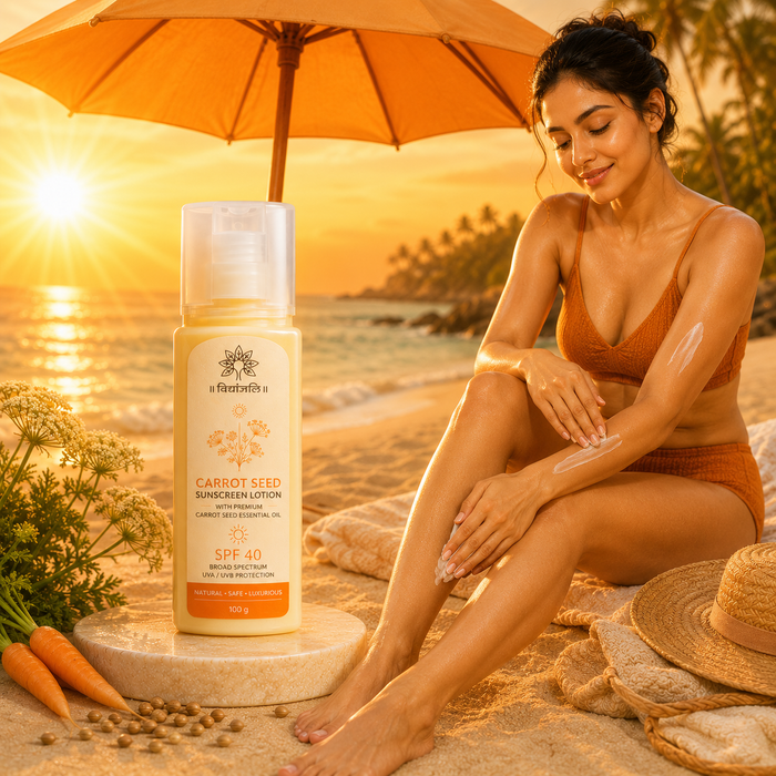 Carrot Seed Sunscreen Lotion - 50 ML