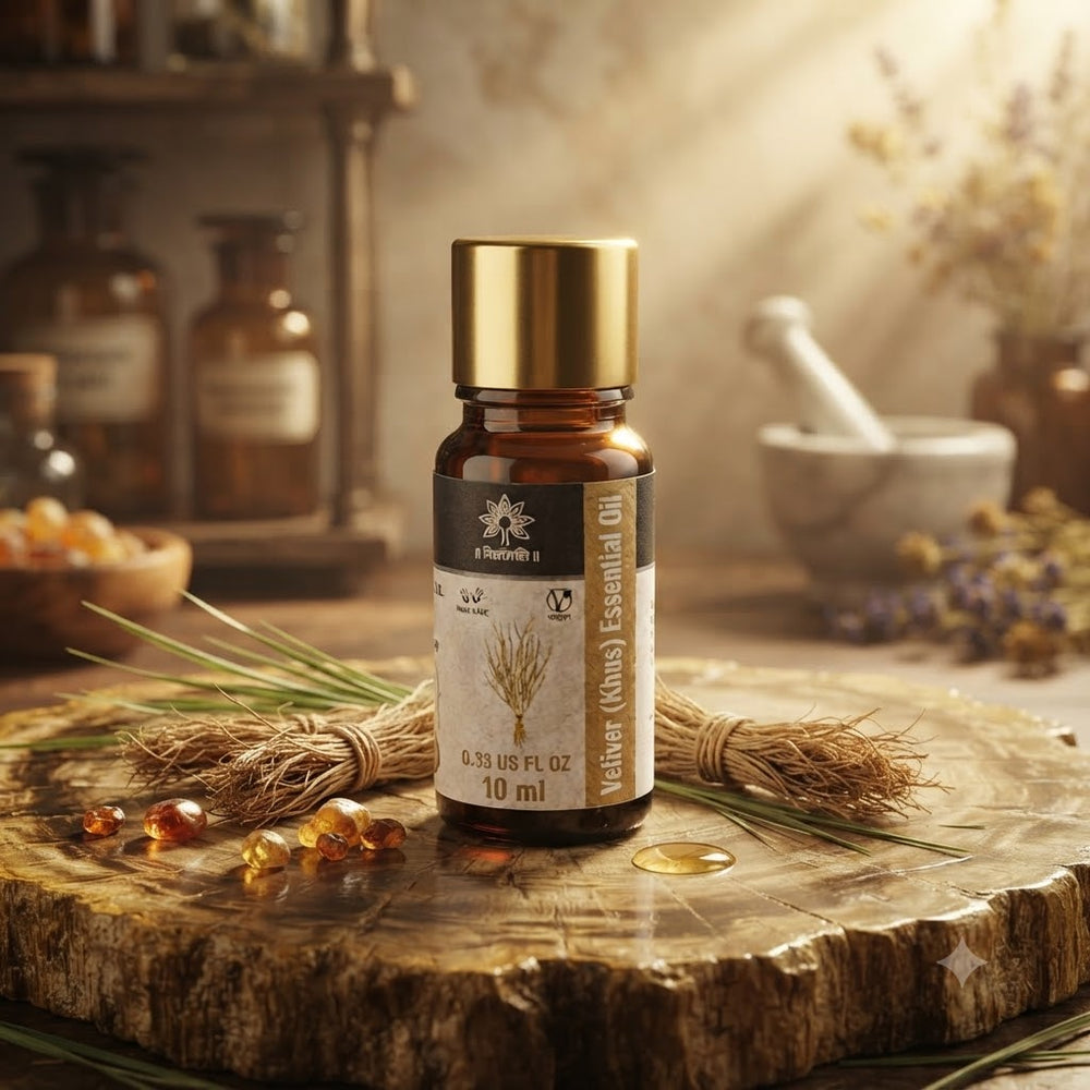 Vetiver (Khus) Essential Oil - 10 ml