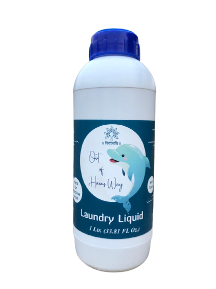 Nirdosh Laundry Liquid - 1 Ltr (Out of Harm's Way)
