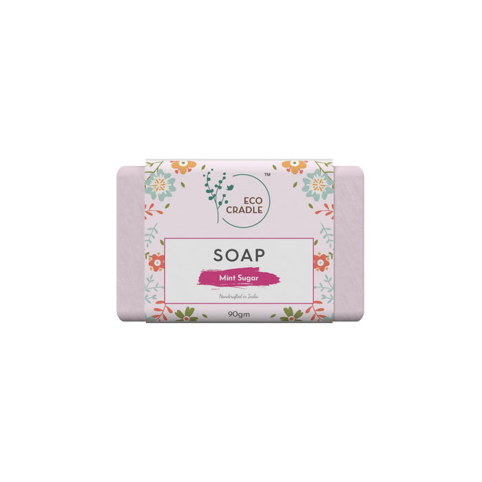 ECOCRADLE - Mint Sugar Soap 90 Gm